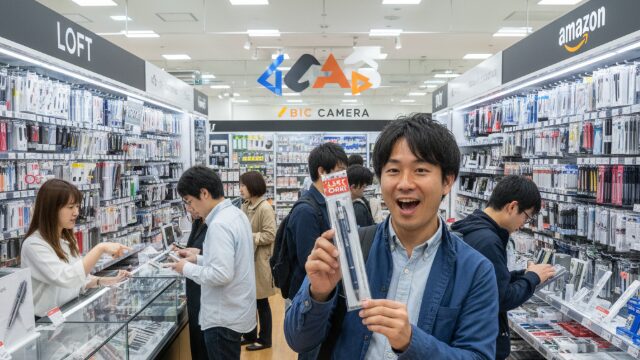 クルトガダイブはどこで買える?在庫あり店舗一覧