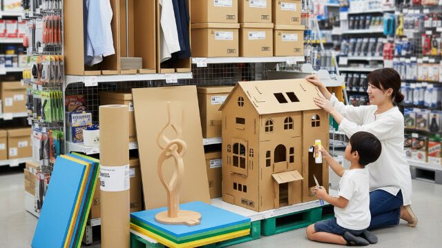 ハンズマンのちょっと特殊なダンボール製品