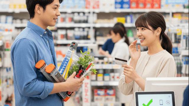 ハンズマンの全店舗で使える支払い方法