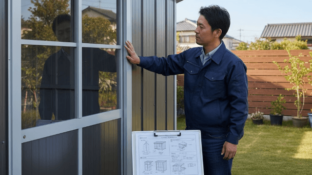 ハンズマン 屋外でも安心な物置の選び方