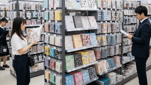 ハンズのシール帳売り場と商品ラインナップ