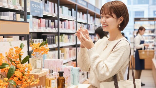 ハンズ 話題の金木犀の香りのする香水は?