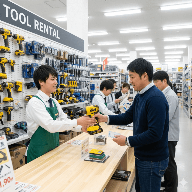 ハンズマン 電動工具レンタルの活用法