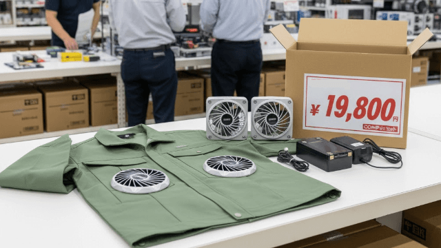 ハンズマン 気になる空調服の値段とセット内容