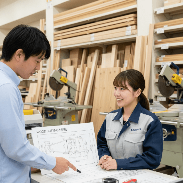 ハンズマン 木材カットサービスの利用方法