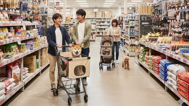 ハンズマンのペット同伴|店舗での評判や設備について