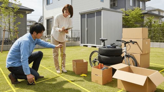ハンズマン物置 失敗しないサイズ選び