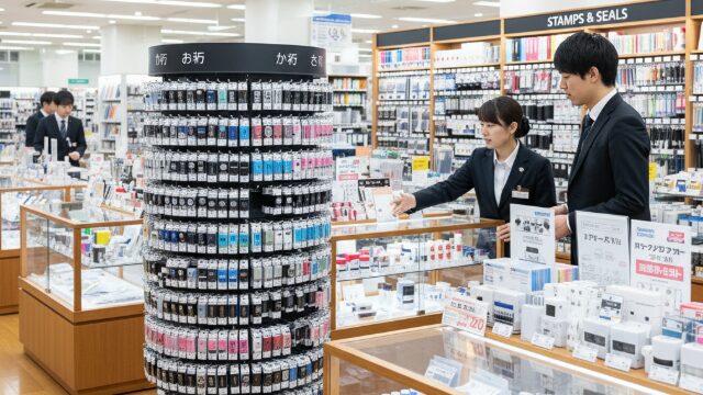 ハンズ 取り扱っているシャチハタの種類