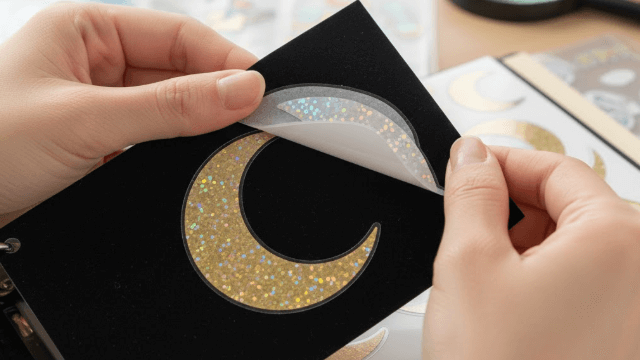 ハンズシール帳 コレクションに最適な特殊加工の台紙