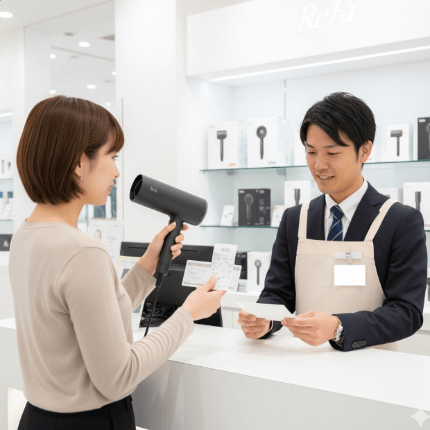 リファ ハンズの製品は本物?保証は?