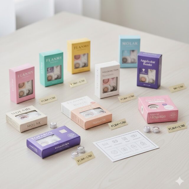 ドンキで人気のカラコンブランドと値段を比較